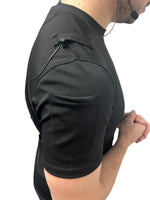 Lade das Bild in den Galerie-Viewer, Multifunktionsshirt mit Headset Taschen Kurzarm
