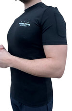 Lade das Bild in den Galerie-Viewer, Multifunktionsshirt mit Headset Taschen Kurzarm
