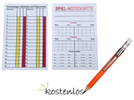 Загрузите картинку в просмотрщик галереи,2+1 Notizkarten und Bleistift
