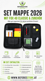 Lade das Bild in den Galerie-Viewer, Set Mappe 2026 mit Fox40 - Classic und Zubehör
